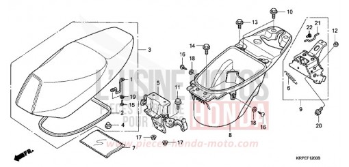 SEAT/LUGGAGE BOX SCV1003 de 2003
